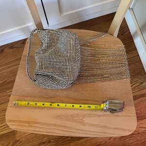 Rhinestone handbag never worn